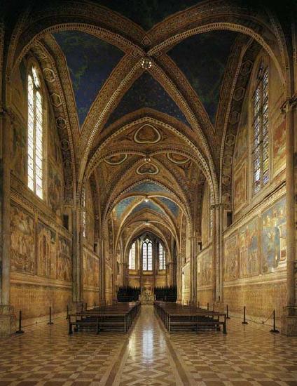 GIOTTO di Bondone View of the interior